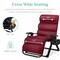 Best Choice Products Oversized Zero Gravity Chair, Folding Recliner w/ Removable Cushion, Side Tray